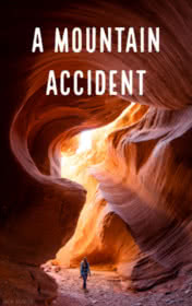 A Mountain Accident — typographic cover