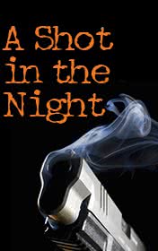 A Shot in the Night — typographic cover