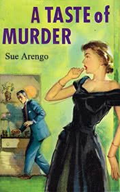 A Taste of Murder — typographic cover