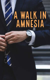 A Walk in Amnesia — typographic cover
