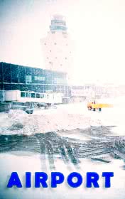 Airport — typographic cover