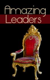 Amazing Leaders — typographic cover
