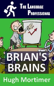 Brian’s Brains — typographic cover