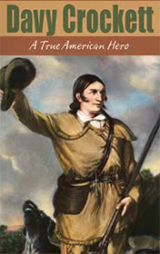 Davy Crockett — typographic cover