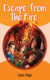 Escape from the Fire — typographic cover