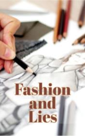 Fashion and Lies — typographic cover