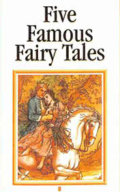 Five Famous Fairy Tales — typographic cover