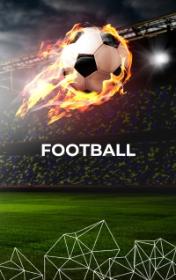 Football — typographic cover