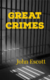 Great Crimes — typographic cover