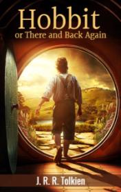 Hobbit or There and Back Again — typographic cover