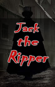 Jack the Ripper — typographic cover