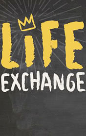 Life Exchange — typographic cover