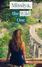 Missiya, the Wild One — typographic cover