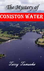 Mystery of Coniston Water — typographic cover