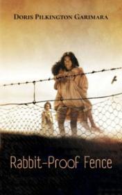 Rabbit-Proof Fence — typographic cover