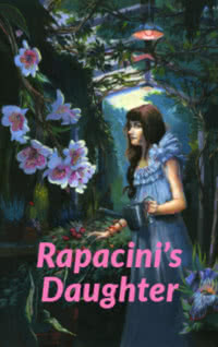 Rapacini’s Daughter — typographic cover