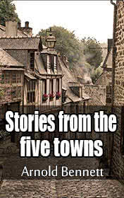 Stories from the Five Towns — typographic cover