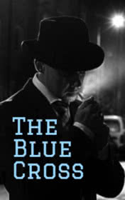The Blue Cross — typographic cover
