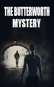 The Butterworth Mystery — typographic cover