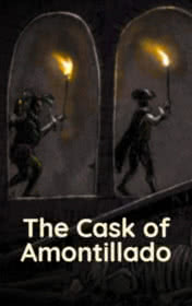 The Cask of Amontillado — typographic cover