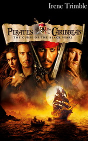 The Curse of the Black Pearl — typographic cover