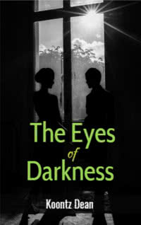 The Eyes of Darkness — typographic cover