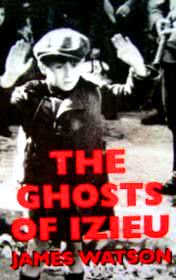 The Ghosts of Izieu — typographic cover