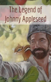 The Legend of Johnny Appleseed — typographic cover