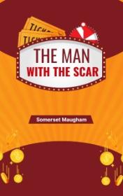 The Man with the Scar — typographic cover