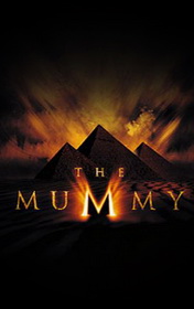 The Mummy — typographic cover