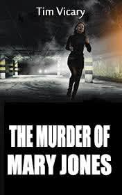 The Murder of Mary Jones — typographic cover