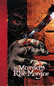 The Murders in the Rue Morgue — typographic cover