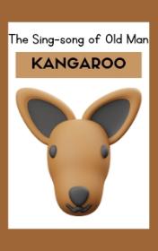 The Sing-song of Old Man Kangaroo — typographic cover