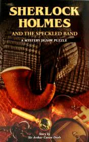 The Speckled Band — typographic cover