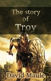 The Story of Troy — typographic cover