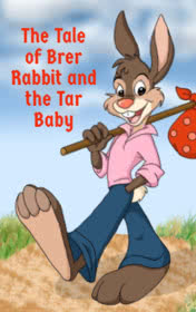 The Tale of Brer Rabbit and the Tar Baby — typographic cover