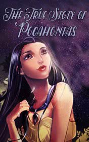 The True Story of Pocahontas — typographic cover