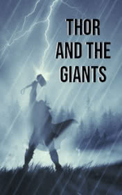 Thor and the Giants — typographic cover