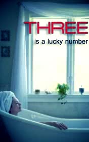 Three is a Lucky Number — typographic cover