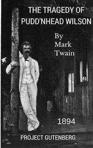 The Tragedy of Pudd’nhead Wilson — typographic cover