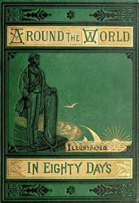 Around the World in Eighty Days — typographic cover