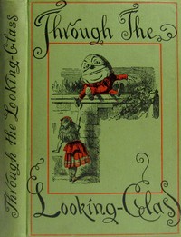 Through the Looking-Glass — typographic cover