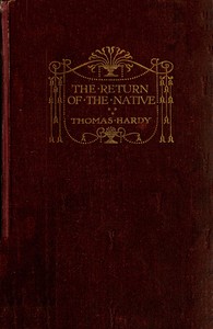 The Return of the Native — typographic cover