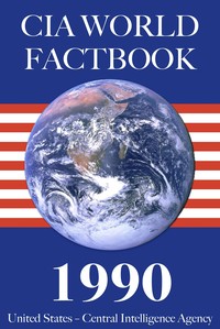 The 1990 CIA World Factbook — typographic cover