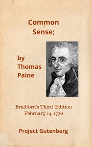 Common Sense — typographic cover
