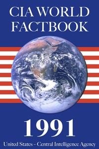 The 1991 CIA World Factbook — typographic cover