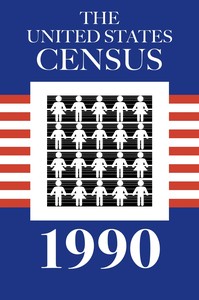 The 1990 United States Census — typographic cover