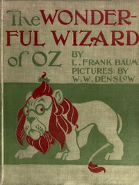 The Wonderful Wizard of Oz — typographic cover