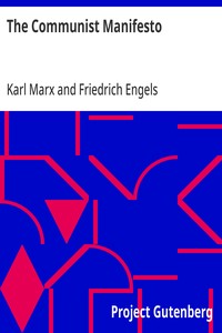 The Communist Manifesto — typographic cover