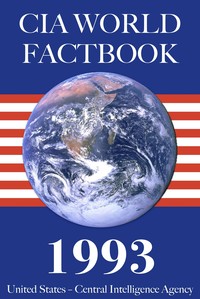 The 1993 CIA World Factbook — typographic cover
